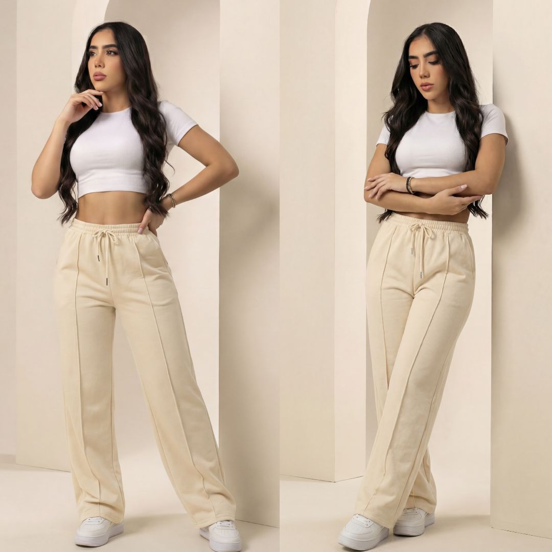 Jogger Premium Bota Recta - Cómoda Y Espectacular