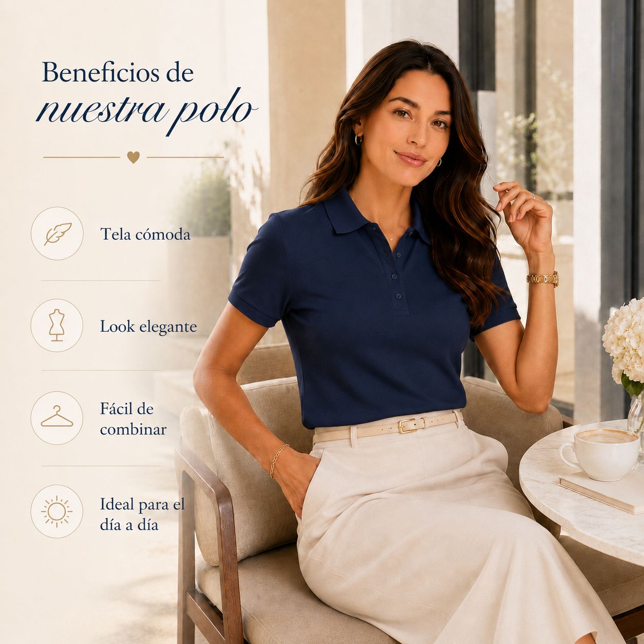 Camisa Polo Premium – Elegante y Cómoda