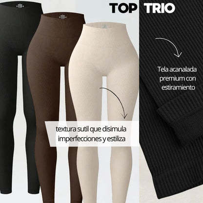 Leggins Rib Premium™ | Comodidad que Realza tu Figura