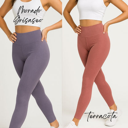 Leggins Rib Premium™ | Comodidad que Realza tu Figura