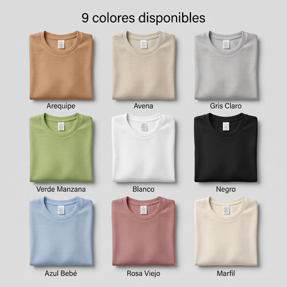 9 colores disponibles