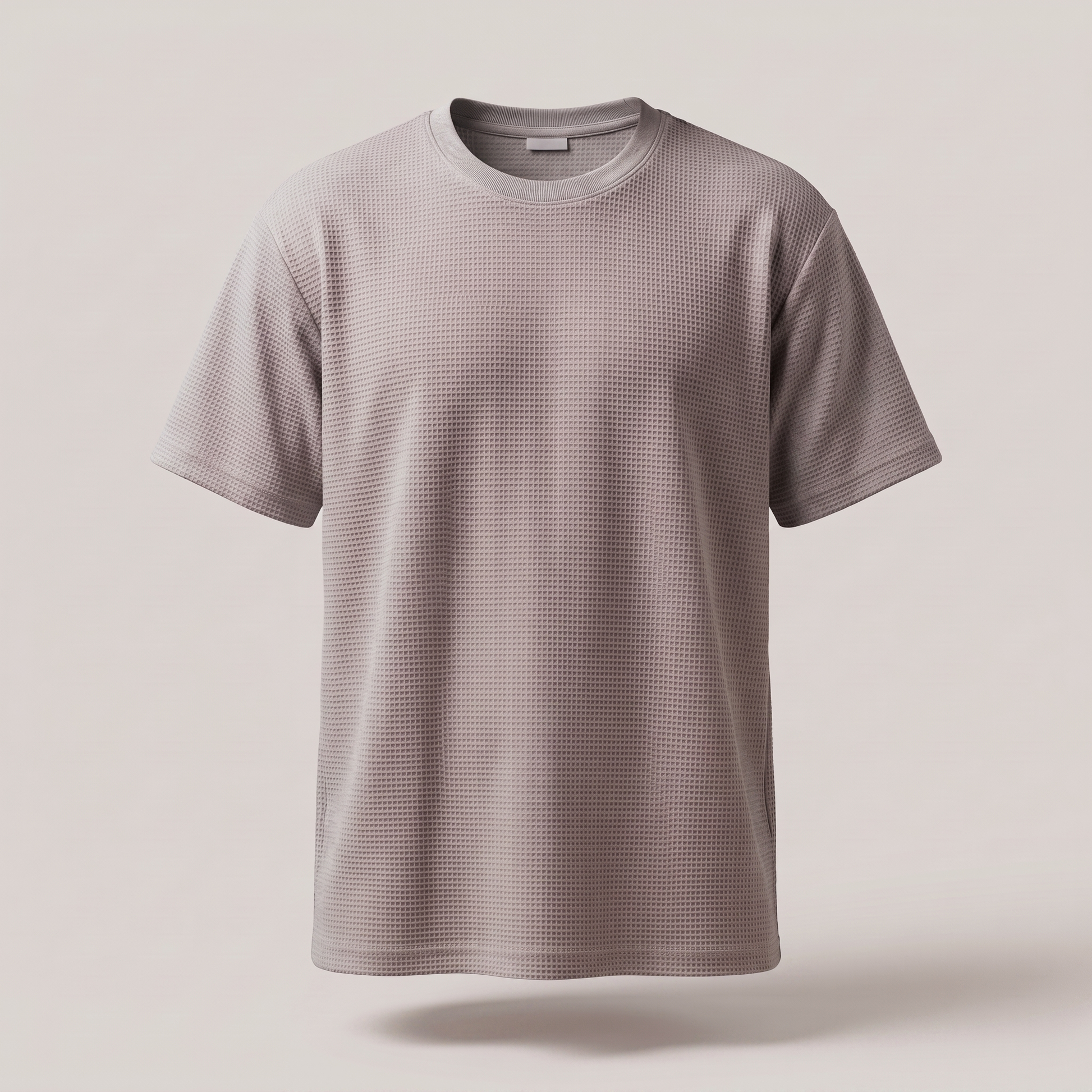 Camisa tela galleta GRIS CLARO