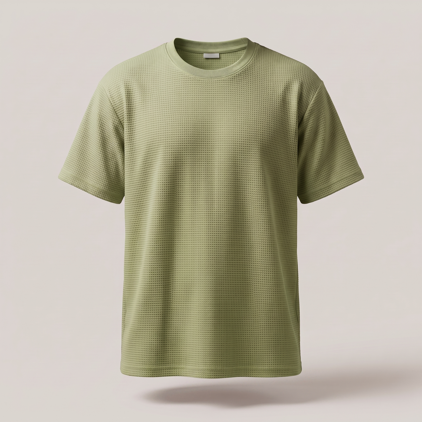 Camisa tela galleta VERDE MANZANA