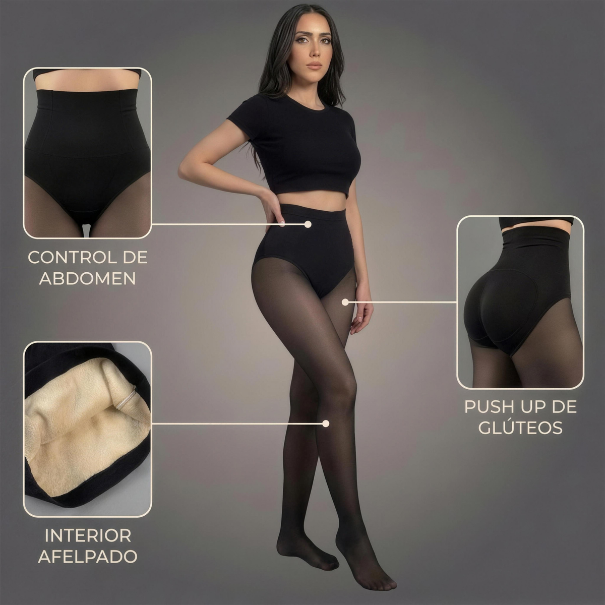 Medias Térmicas Efecto Velado